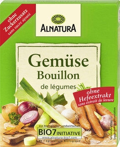 Alnatura Bio Gemüse Bouillon ohne Zusatz von Hefe 6x 11G