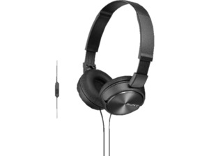 SONY MDR-ZX310APB Kopfhoerer mit Headset schwarz - On-Ear-Kopfhörer