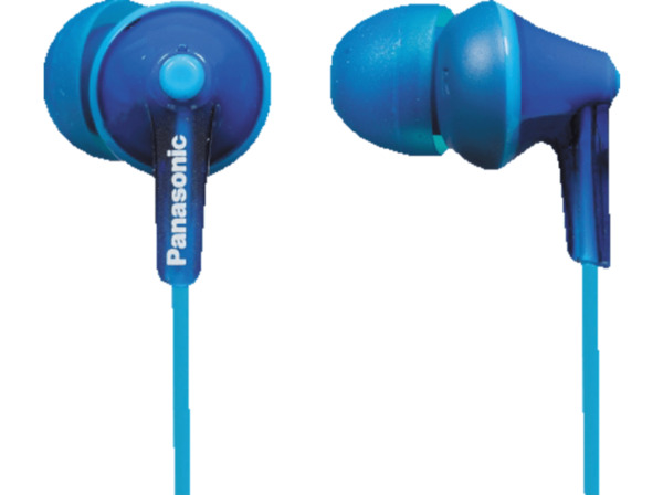 PANASONIC RP-HJE125 E-A, In-ear Kopfhörer, Blau