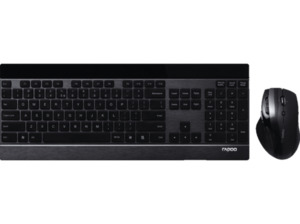 RAPOO 8900P - Wireless Advanced Kombo Maus + Tastatur, schwarz