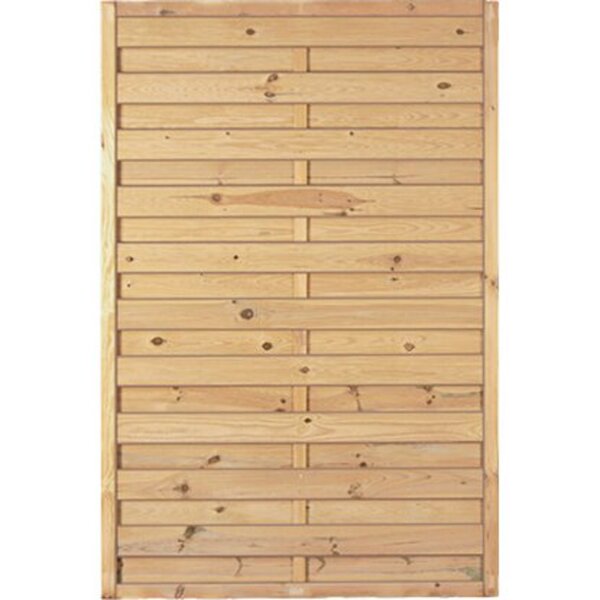 T & J Sichtschutzzaun MaxiMassiv Grün 120 x 180 cm von OBI für 77,99