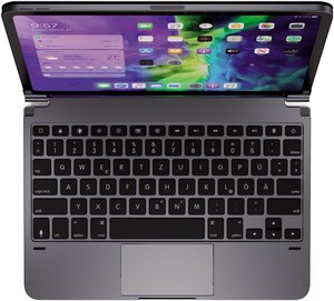 Bluetooth Tastatur für iPad Pro 11" silber/grau