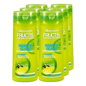 Garnier Fructis Shampoo Kraft & Glanz 250 ml, 6er Pack