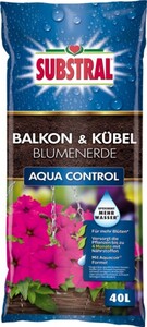 Substral Balkon & Kübel Blumenerde Aqua Control
, 
40 L