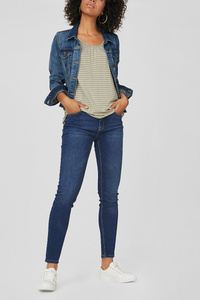 C&A Skinny Jeans-Shaping Jeans-Bio-Baumwolle, Blau, Größe: 34