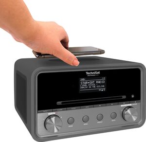 TechniSat »DIGITRADIO 584 Stereo« Internet-Radio (Digitalradio (DAB), UKW mit RDS, Internetradio, CD, Bluetooth, Farbdisplay, USB, Wireless Charging, Alexa-Sprachsteuerung)