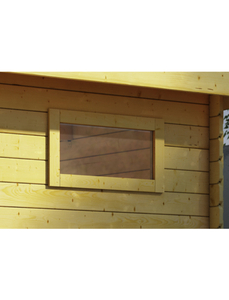 Fenster für Gartenhäuser »38 mm«, BxH: 85 x 44 cm, Holz