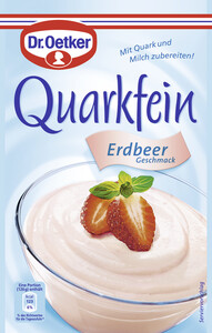 Dr.Oetker Quarkfein Erdbeer Geschmack 56 g