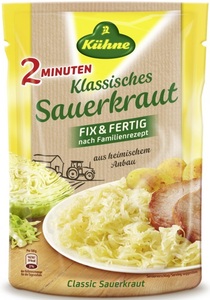 Kühne 2 Minuten Klassisches Sauerkraut Fix & Fertig 400 g