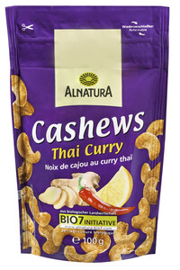 Alnatura Bio Cashews Thai Curry 100G