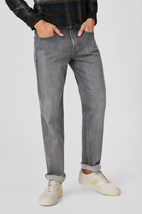 C&A Straight Jeans, Grau, Größe: W30 L32