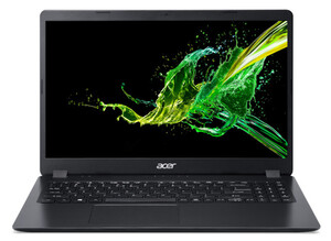 ACER Aspire 3 (A315-56-53EX) schwarz Notebook (15,6 Zoll Full-HD (matt), i5-1035G1, 8 GB RAM, 256 SSD, UHD-Grafik, Windows 10 Home)