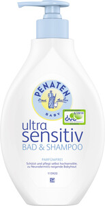 Penaten Ultra Sensitive Bad & Shampoo 400 ml