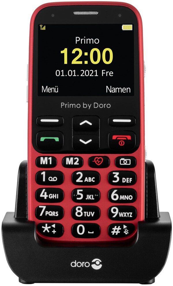 Primo 368 by Doro Seniorenhandy rot von Euronics ansehen! Primo 368 by Doro Seniorenhandy rot von Euronics ansehen!
