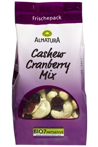 Alnatura Bio Cashew Cranberry Mix 150G