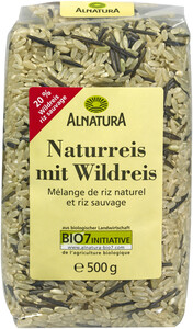 Alnatura Bio Naturreis mit Wildreis 500 g