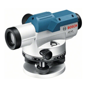 Bosch Optisches Nivelliergerät GOL 20 D mit Baustativ BT 160 Messstab GR 500