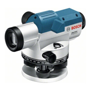 Bosch Optisches Nivelliergerät GOL 20 G mit Baustativ BT 160 Messstab GR 500