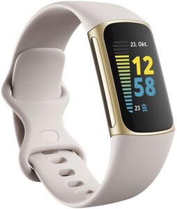 Charge 5 Activity Tracker mondweiß/softgold
