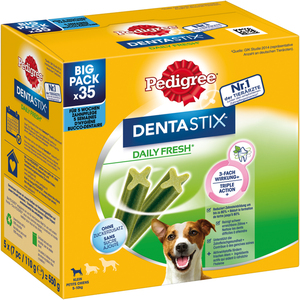Zahnpflege Dentastix Daily Fresh Multipack Kleine Hunde 35 Stück + GRATIS Selfie-STIX*