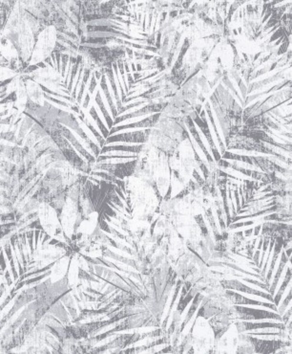 Bild 1 von Guido Maria Kretschmer Vliestapete 10175-10 Fashion for Walls floral grau , 10,05 x 0,53 m