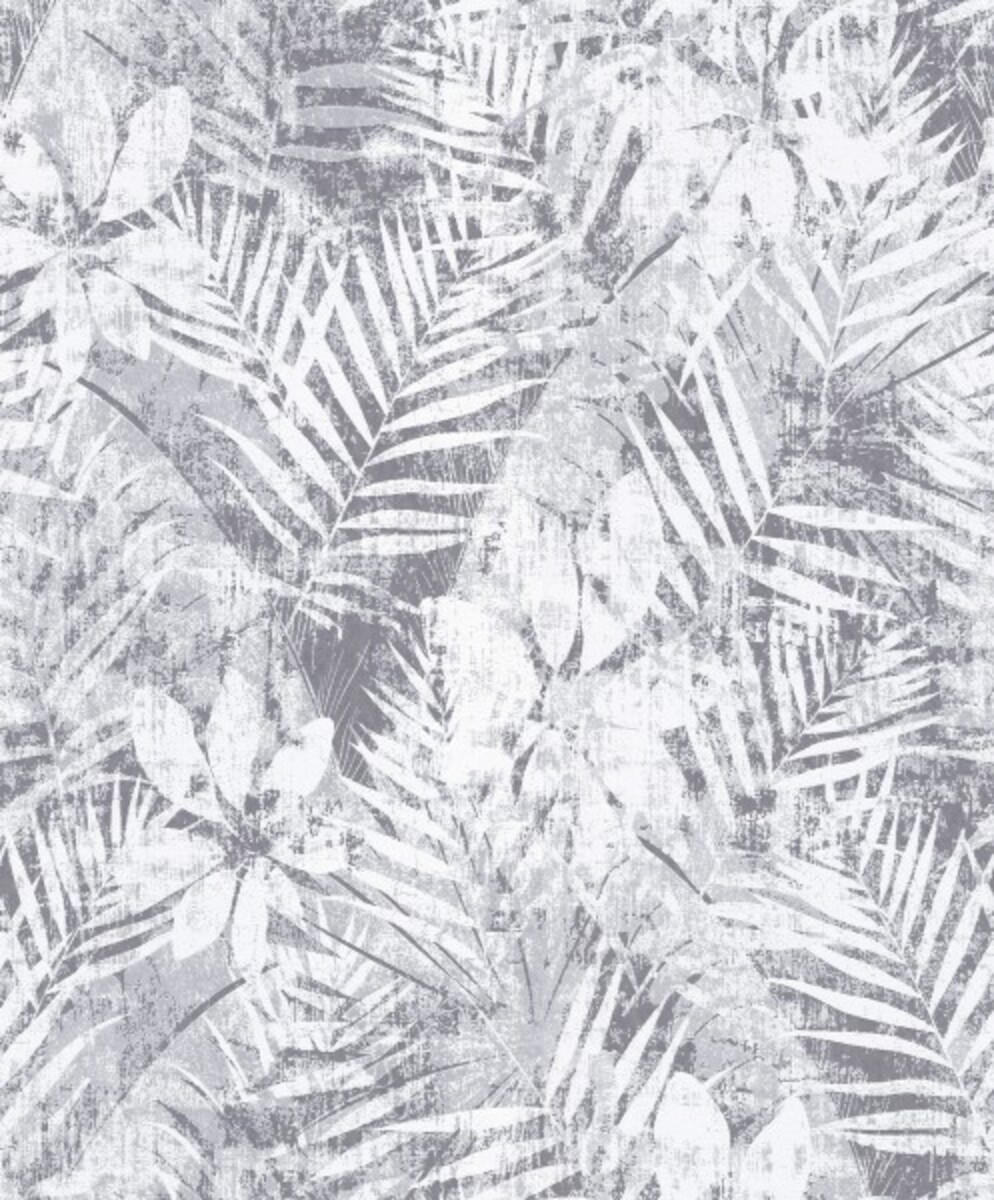 Bild 2 von Guido Maria Kretschmer Vliestapete 10175-10 Fashion for Walls floral grau , 10,05 x 0,53 m