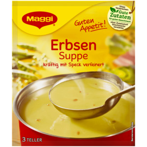 Maggi Guten Appetit Erbsen Suppe mit Speck 53g