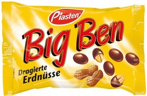 Piasten Big Ben Dragierte Erdnüsse 250 g