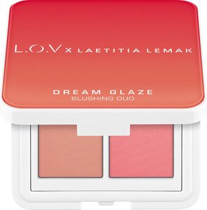 L.O.V Rouge-Palette »L.O.V x LAETITIA LEMAK DREAM GLAZE Blushing Duo«