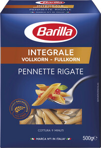 Barilla Nudeln Pennette Rigate Integrale Vollkorn 500 g