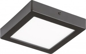 Eglo LED Deckenleuchte IDUN schwarz, 17x17 cm