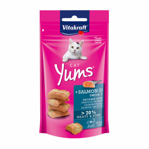 Cat Yums 9x40g Lachs & Omega 3