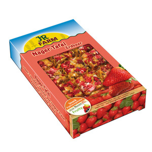Nagolade Nager-Tafel Erdbeere 1x125g Tafel
