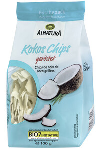 Alnatura Bio Kokos Chips geröstet 100G