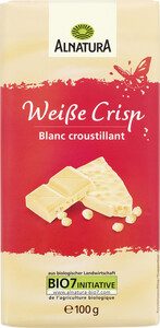 Alnatura Bio Weiße Crisp Schokolade 100G