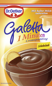 Dr.Oetker Galetta 1 Minuten Cremepudding Schokolade 99 g