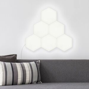 LED-Panel Hexagonal 18x18 cm 10W 800lm Hauptbasis Neutrales Weiß 4000K - 4500K