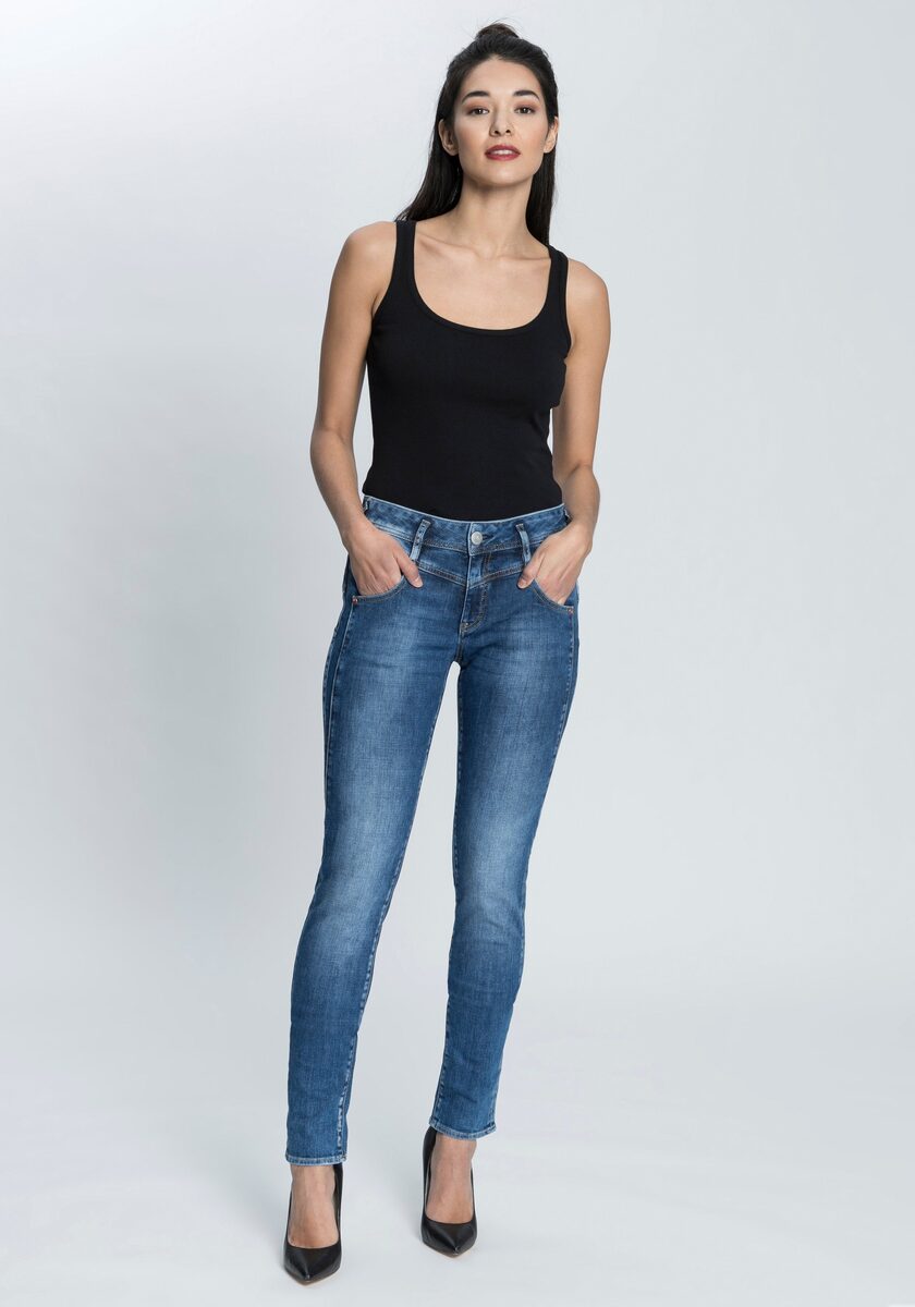 Bild 4 von Herrlicher Slim-fit-Jeans »COSY SLIM« Shaping-Wirkung durch eingearbeiteten Keileinsatz