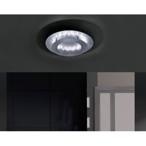 Paul Neuhaus LED-Deckenleuchte Nevis Silber Ø 40 cm