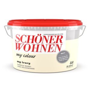 Schöner Wohnen Farbe Dispersionsfarbe my colour 'my ivory' matt 5 l