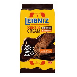 Leibniz Keks'n Cream Dark Choc 190 g, 21er Pack