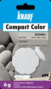 Knauf Farbpigment Compact Color schiefer 6 g