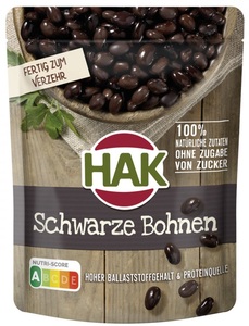 HAK Schwarze Bohnen 225G