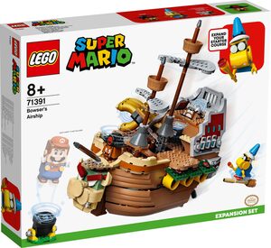LEGO® Konstruktionsspielsteine »Bowsers Luftschiff – Erweiterungsset (71391), LEGO® Super Mario«, (1152 St), Made in Europe