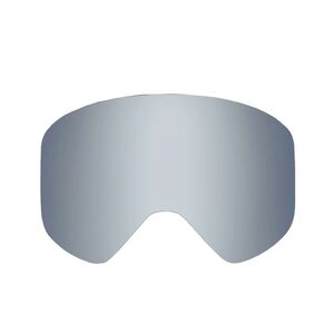 YEAZ Skibrille »APEX«, Magnetisches Wechselglas silber verspiegelt