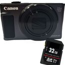 Bild 1 von 1A PHOTO PORST »Canon Powershot SX620 HS schwarz + SD 32 GB« Kompaktkamera