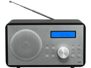 OK. ORW 240-B-BT Radio, FM, Bluetooth, Schwarz