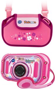 Vtech® »KidiZoom Touch 5.0, pink« Kinderkamera (5 MP, inklusive Tragetasche)