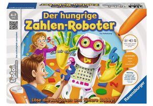 Ravensburger Spiel, »tiptoi® Der hungrige Zahlen-Roboter«, Made in Europe, FSC® - schützt Wald - weltweit