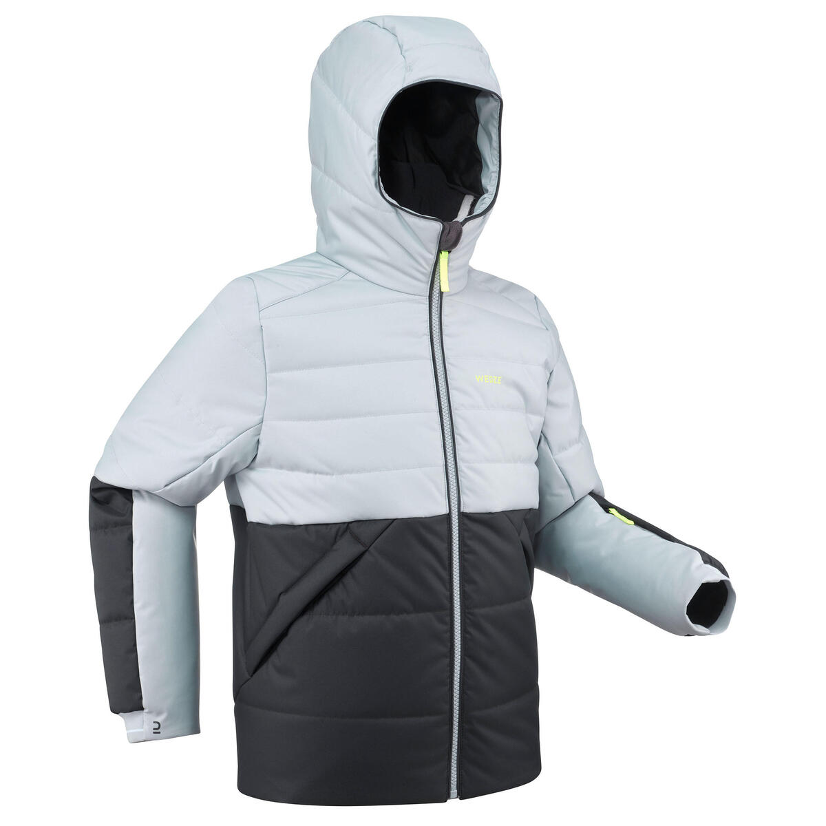SKIJACKE DAUNENJACKE WARM 150 WASSERDICHT KINDER GRAU von Decathlon für 39,99 € ansehen!